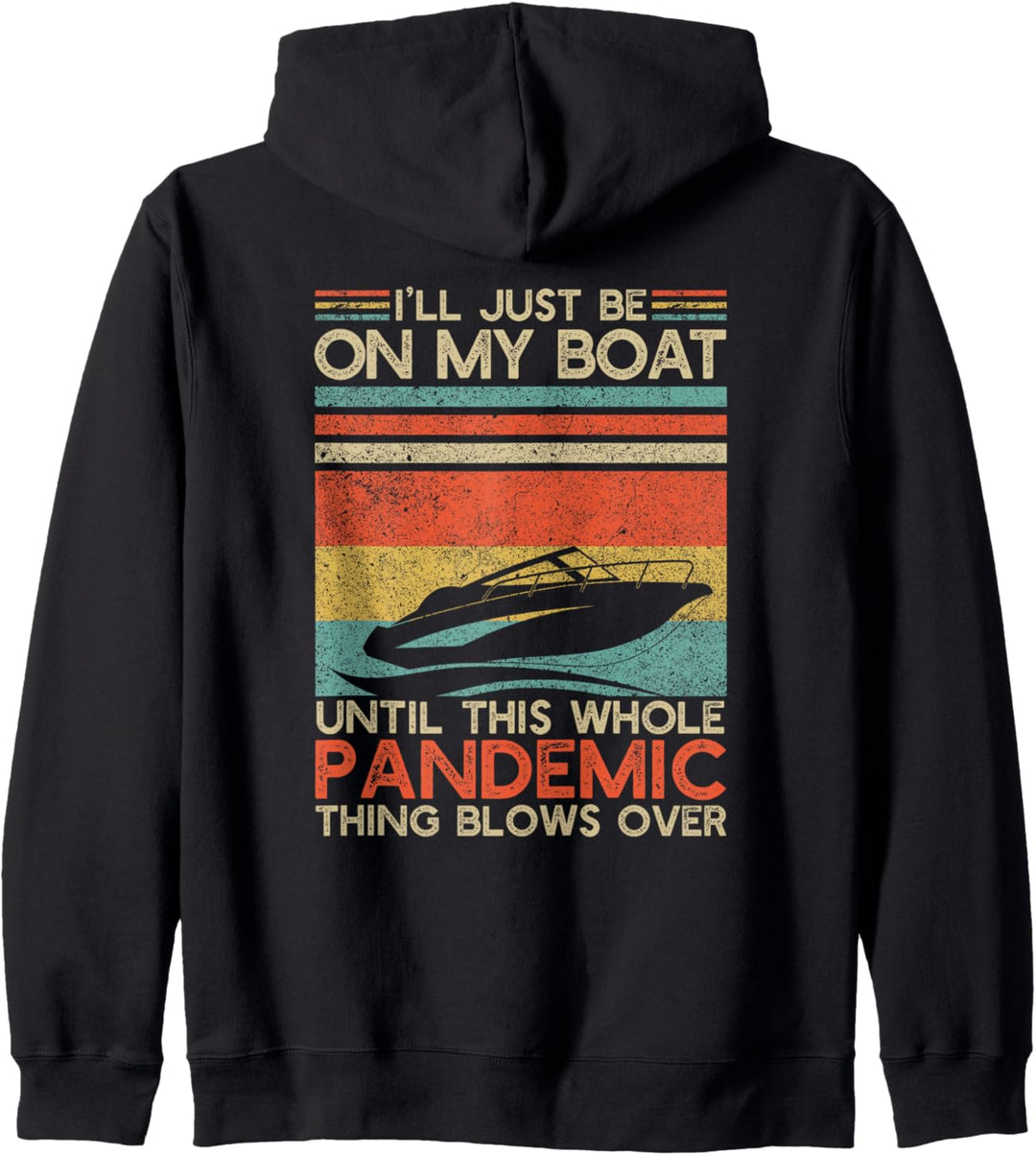 Mein Boot | Vintage Schnellboot | Bowrider Besitzer Kapuzenjacke
