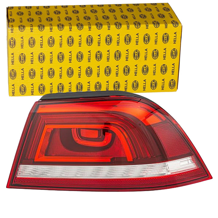 HELLA 2SD 010 697-121 Heckleuchte - LED - glasklar/rot - äusserer Teil - ECE/CCC - rechts, Rechts