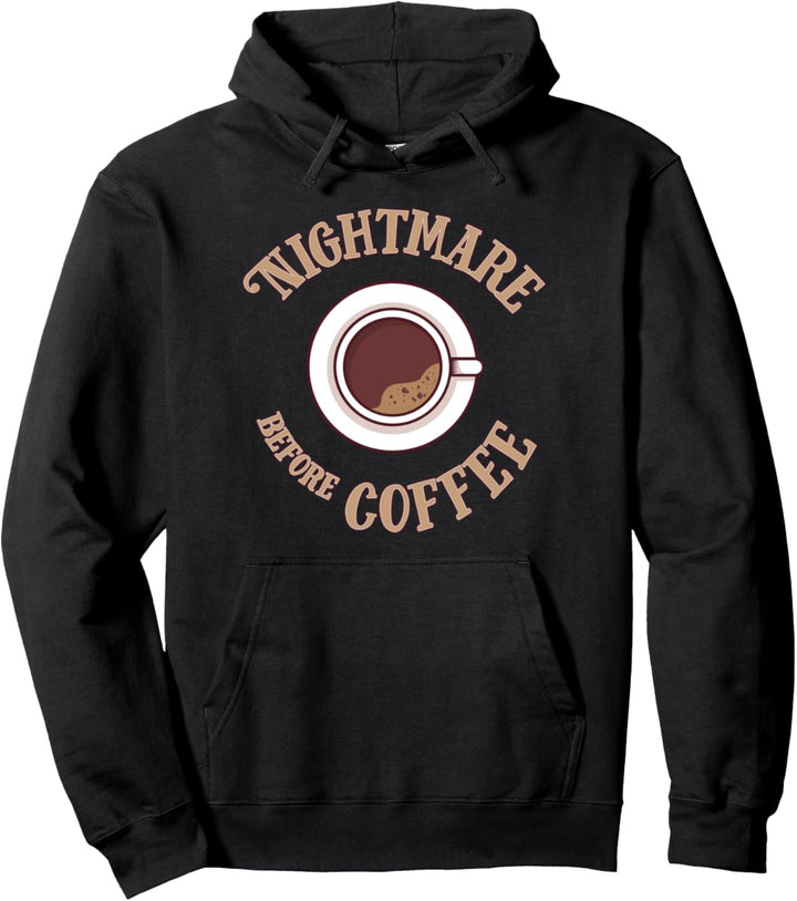 Lustiger Kaffee Spruch Pullover Hoodie