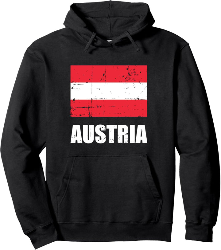 Österreich Fahne Pullover Hoodie