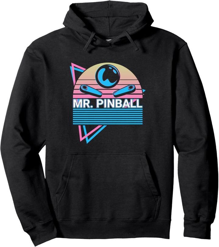 Mr. Pinball Mr. Pinball Retro Pullover Hoodie
