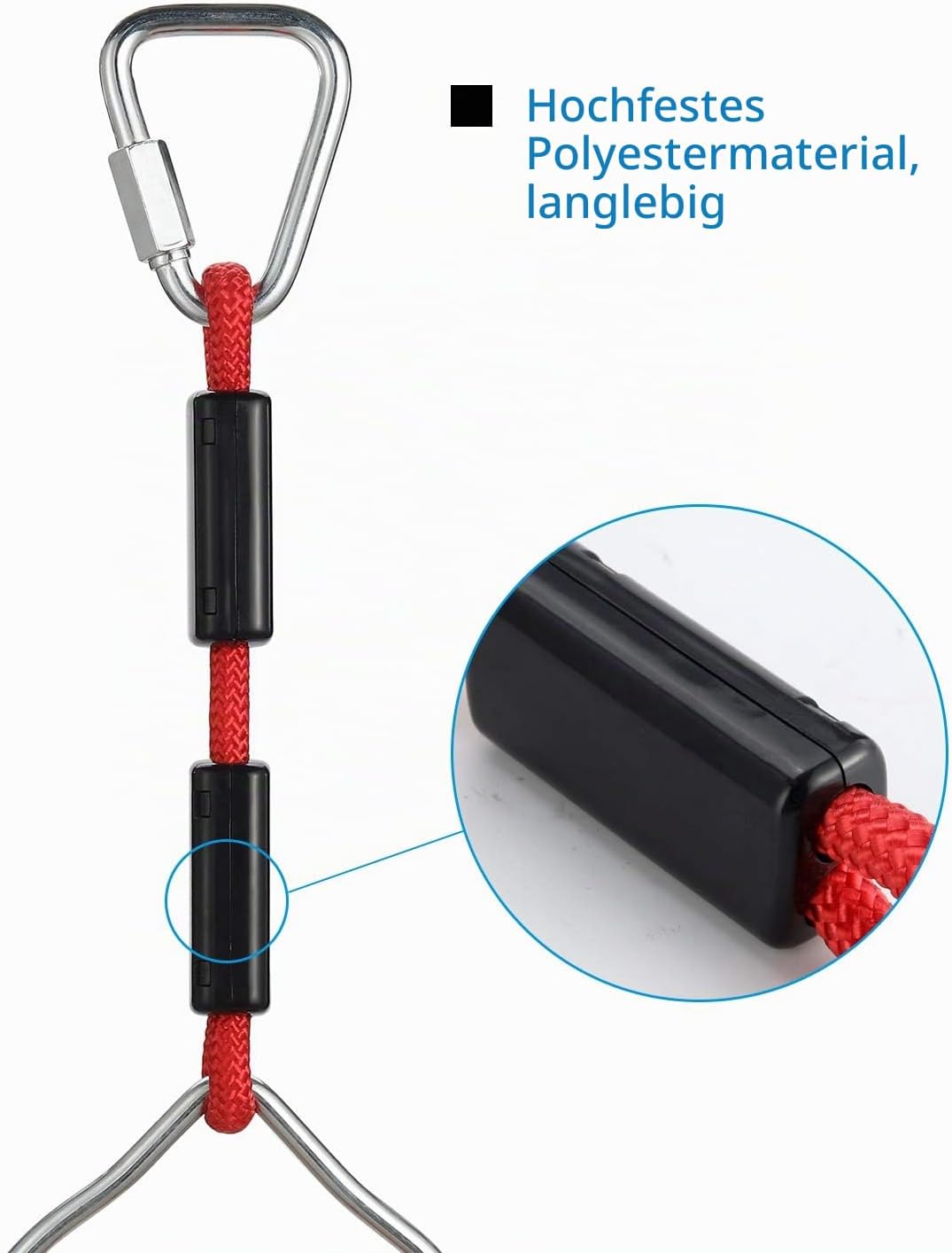 PELLOR Kinder Klettern Ringe, Multifunktions turnringe Kinder Trapeze Schaukel mit Kunststoff Turnri