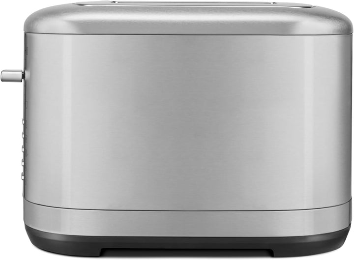 KitchenAid 5KMT2109ESX Toaster 2 Scheiben, extra breite Schlitze für Bagels &amp; dickes Brot, 7 Bräunun