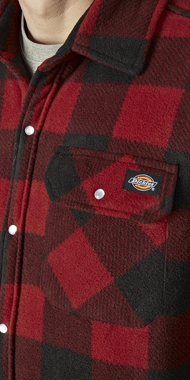 Dickies Herren Thermohemd, Rot, L Rot L, Rot L