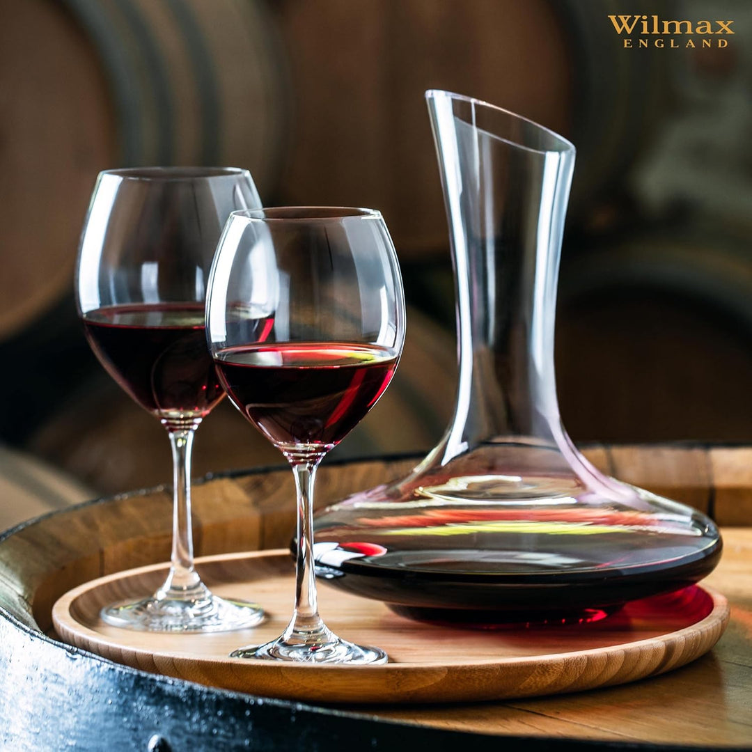 Wilmax Rotwein-Dekanter | 1500 ml | Wein-Karaffe aus Glas | Wein-dekantierer | Weinkaraffe | Dekanti