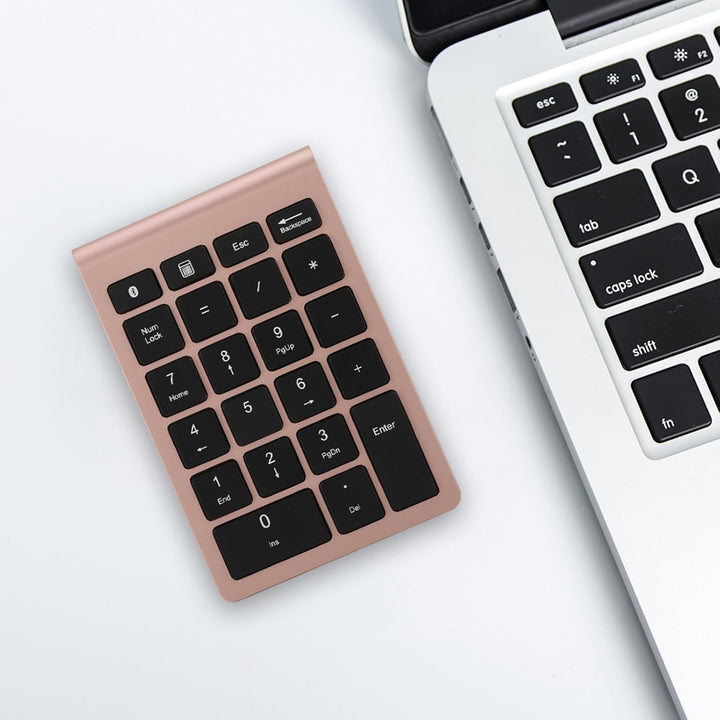 BT304 Wireless Numeric Keypad-Ergonomisch, Ultra Dünn, Kompatibel mit Bluetooth 5.0 für Android, Win