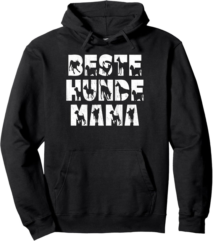 Beste Hunde Mama. Muttertag Dog Lady Hunde Best Dog Mom Pullover Hoodie