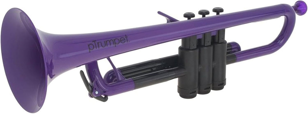 pTrumpet 700629 Trompete mit Tasche und Mundstück violett, violett