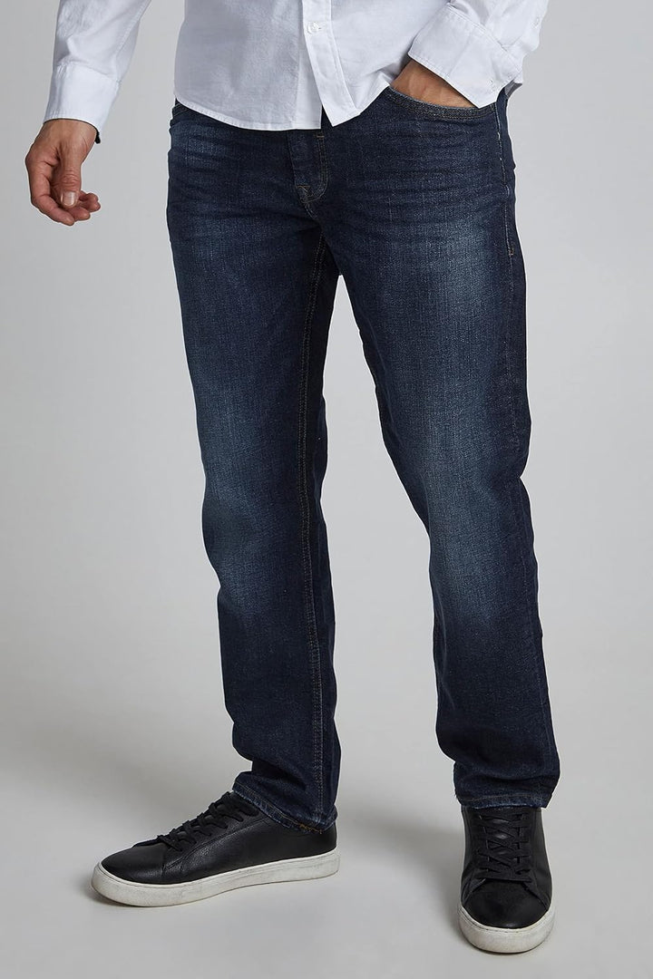 Blend 20711004 Herren Jeans Hose Denim mit Stretch 5-Pocket Blizzard Fit Regular Fit, Grösse:33/34,