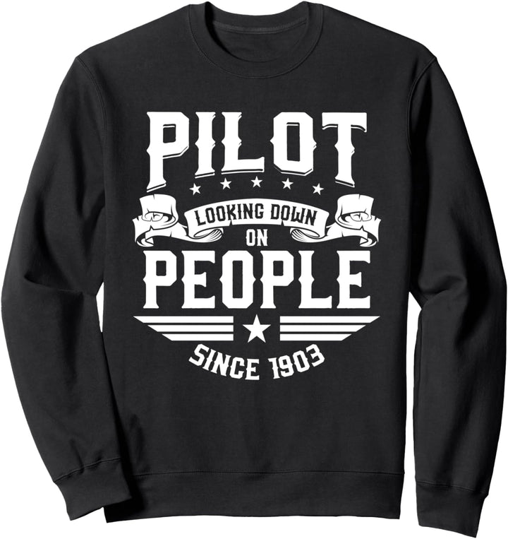 Luftfahrt Flugzeuge Flug Geschenk Sweatshirt