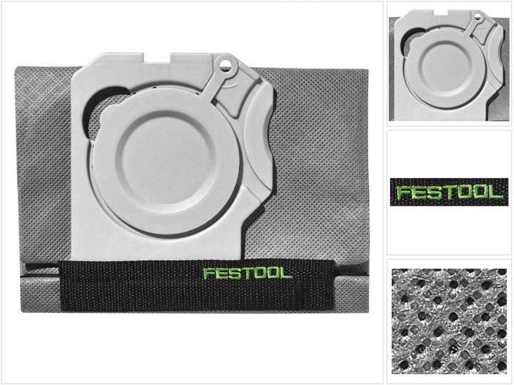 Festool Longlife-Filtersack Longlife-FIS-CT SYS SYS Long Life Filtertasche Einzelbett, SYS Long Life
