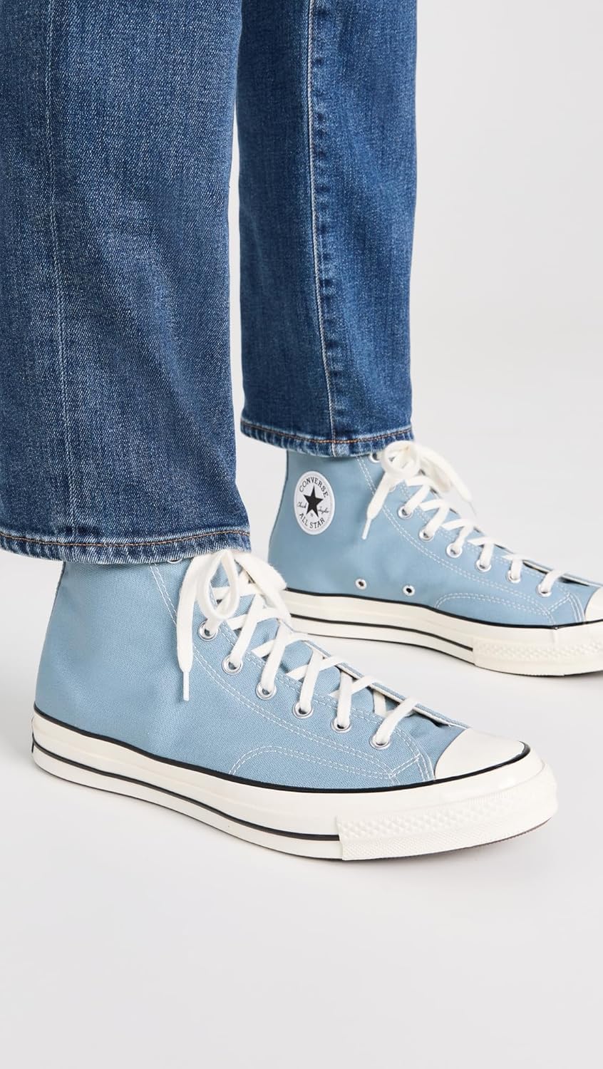 Converse Damen Chuck 70 High Embroidered Lips 36.5/37 EU Cocoonblue Egrt Black, 36.5/37 EU Cocoonblu