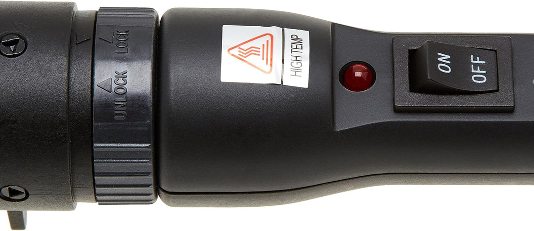 Comair Professionell Multi-Funktion Haar Lockenwickler mit 3 Anbaugeräte, Schwarz