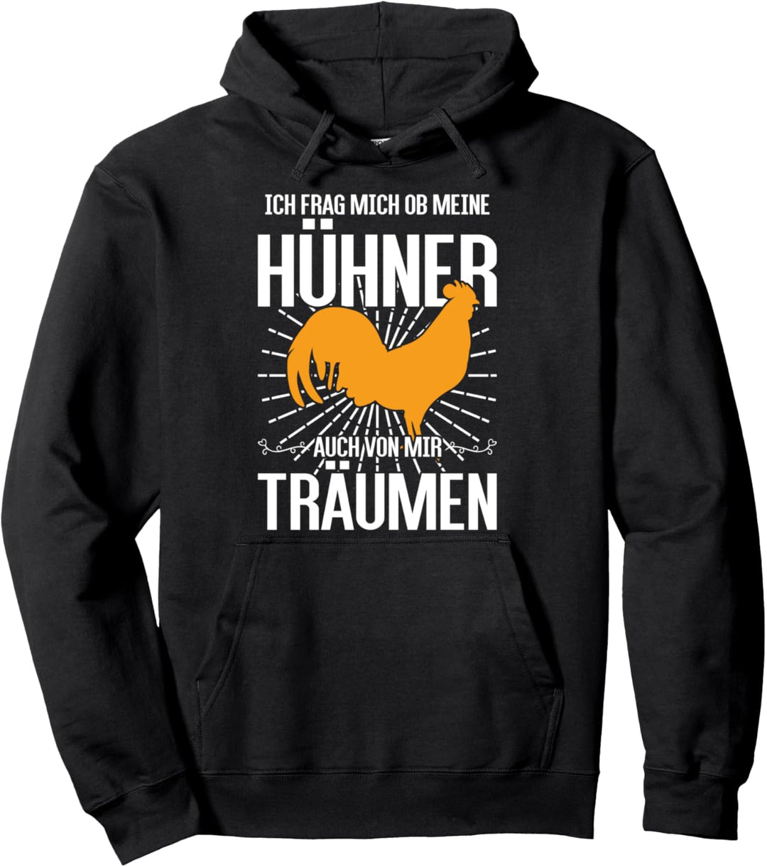 Lustige Bauern Geschenkidee Tiere Landwirt Huhn Pullover Hoodie