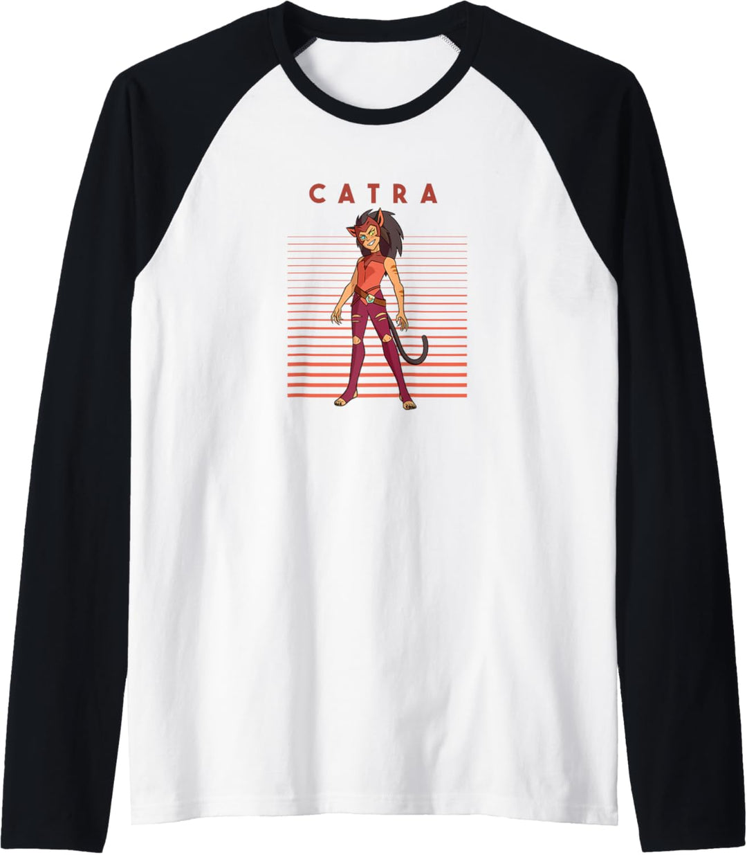 She-Ra Streifen Catra Raglan