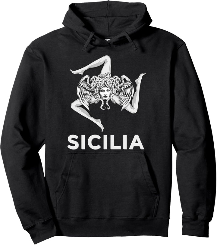 Sizilianischer Stolz – Sizilien – Trinacria Sizilian Pullover Hoodie