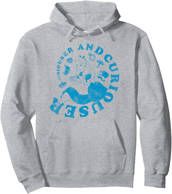 Disney Alice In Wonderland Curiouser And Curiouser Pullover Hoodie