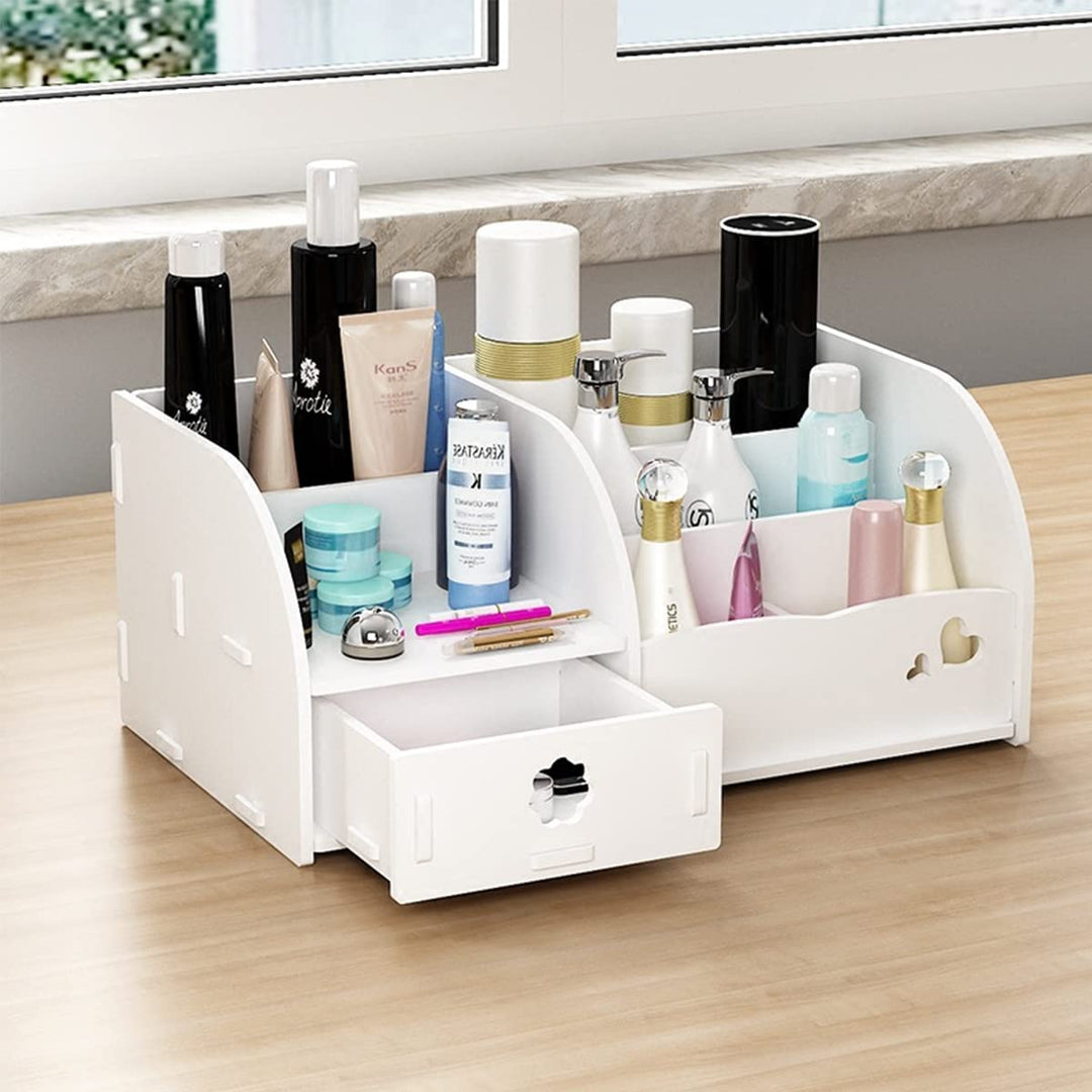 Make-up Organizer mit Schubladen, Make-up Lagerung Kosmetische Schminktisch Organizer Make-up Box mi