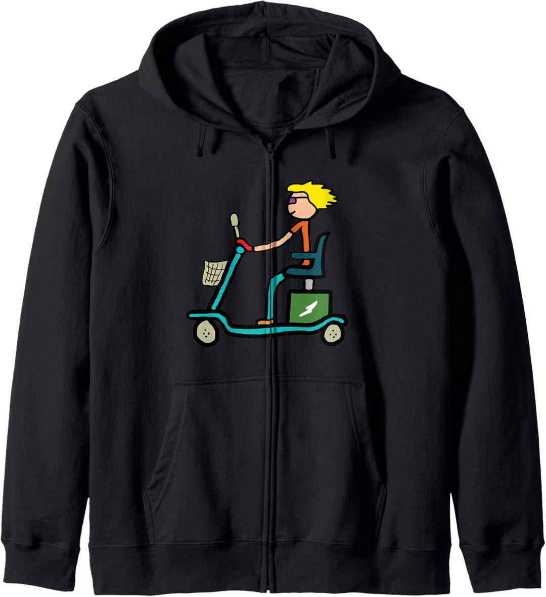 Elektromobil-Roller Kapuzenjacke