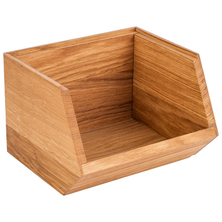 APS 11728 Buffet Box, 17,5 x 15,5 cm, H: 12,5 cm Eichenholz, geölt