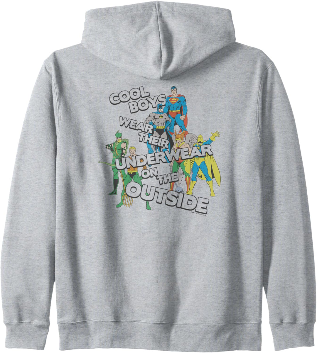Justice League Underwear Kapuzenjacke