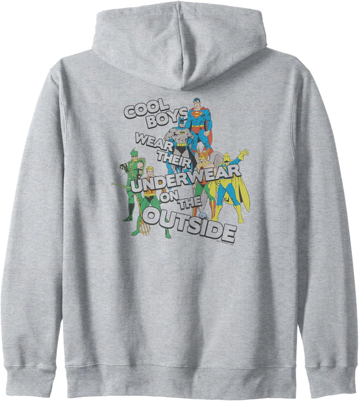Justice League Underwear Kapuzenjacke