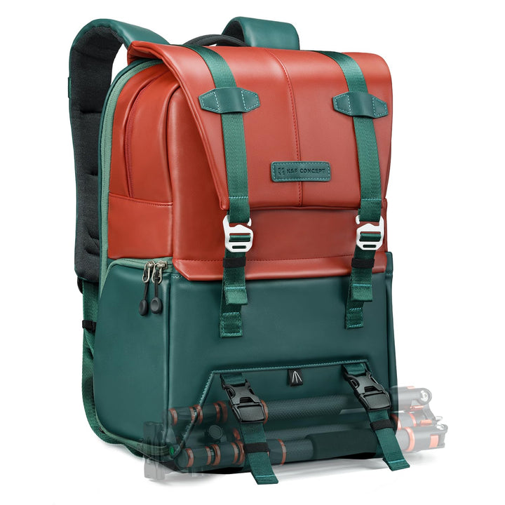 K&amp;F CONCEPT Kamerarucksäcke 20L, Grosse Camera Backpack 15,6 Zoll Laptopfach, Spritzwassergeschutzt