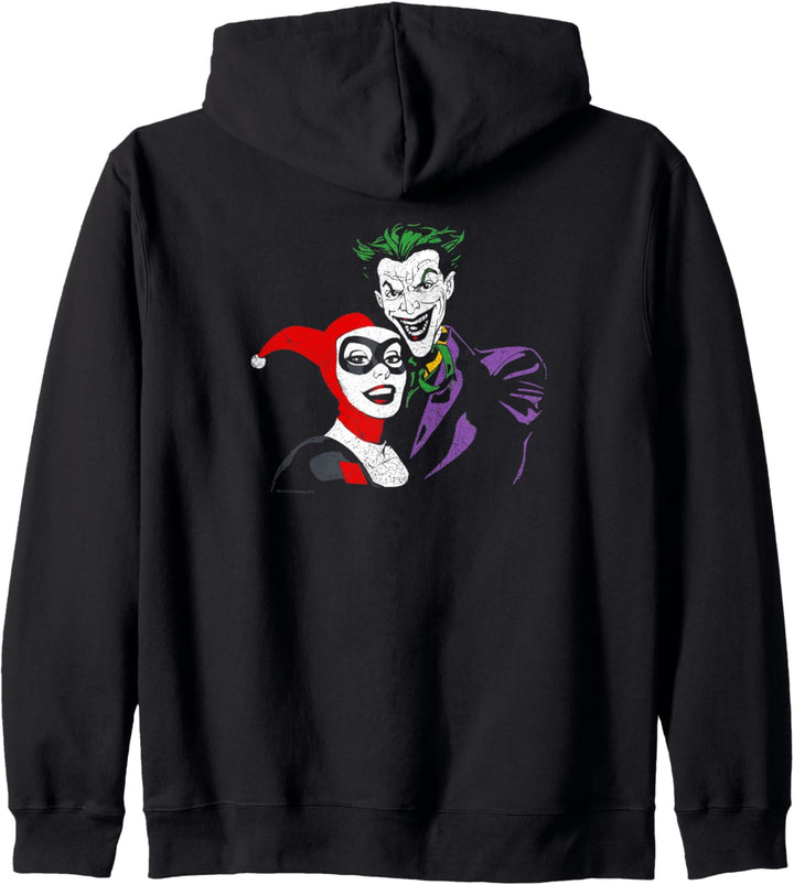 Batman Joker &amp; Harley Quinn Kapuzenjacke
