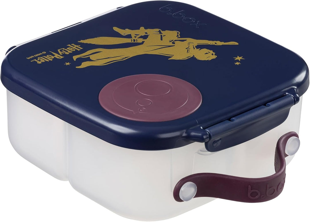 b.box Harry Potter Mini Brotdose | Bento-Box mit 3 Fächern (2 auslaufsicher) | Ideal für Kleinkinder