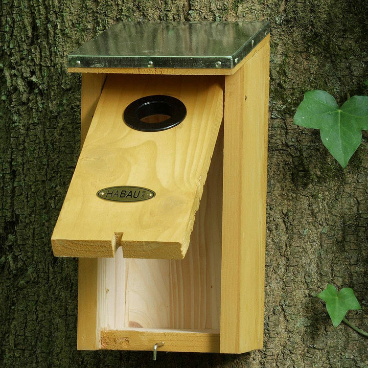 Habau 2975 Nistkasten mit verzinktem Blechdach