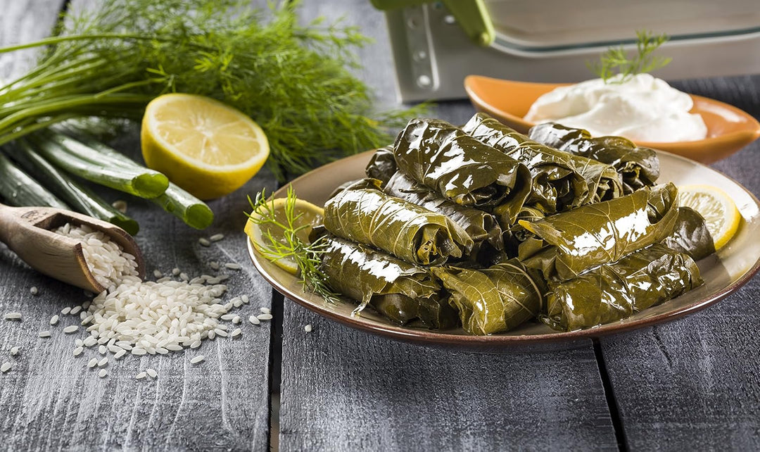 SVIM 1612 Dolma Serma Chef Weinblätter Roller, Kunststoff, weiss, 29 x 7 x 10,5 cm