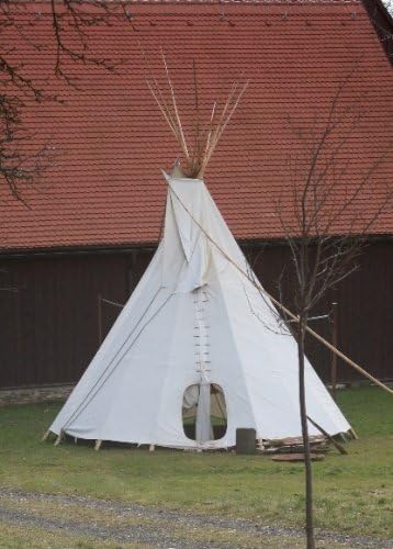 Ø 6m Tipi Indianerzelt Wigwam Indianer Zelt Sioux Style