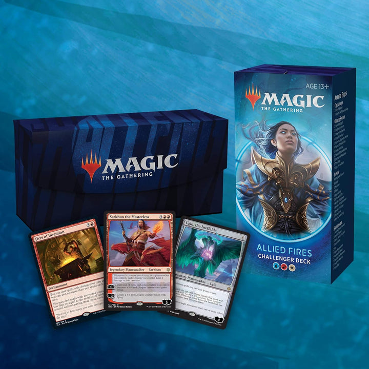 Magic: The Gathering Allied Fires Challenger 2020 Deck Blau, Blau
