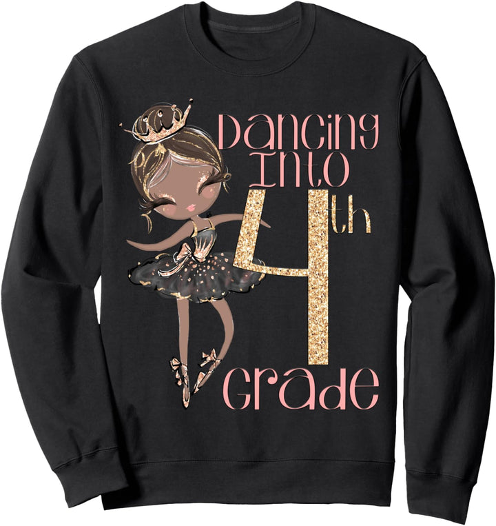 Ballerina, 4. Klasse, Schwarz, Balletttänzerin Sweatshirt