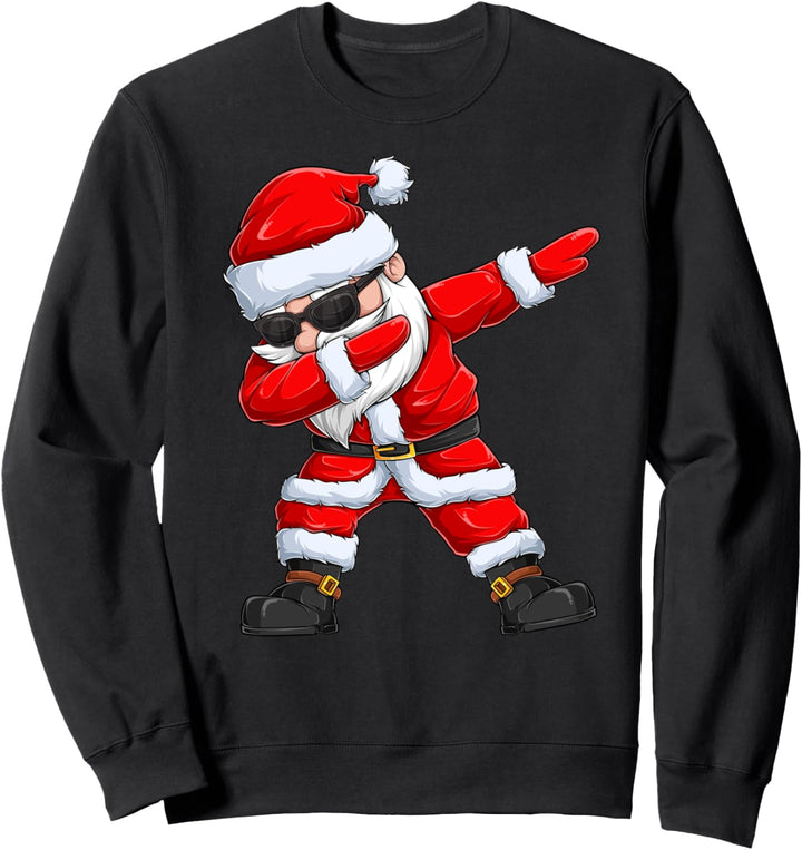 Dabbing Weihnachtsmann Christmas Weihnachts Sweatshirt