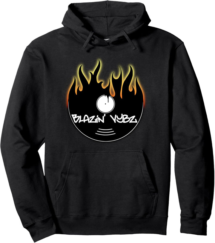 Blazin Vybz Sound Dancehall Reggae Afrobeats Pullover Hoodie