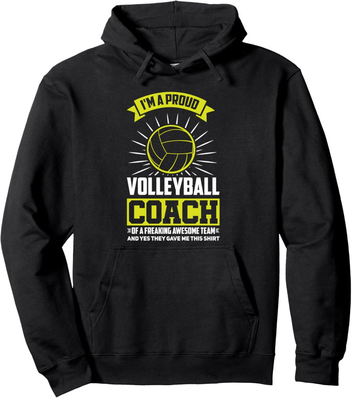 Ich bin ein stolzer Volleyball-Trainer eines Pullover Hoodie