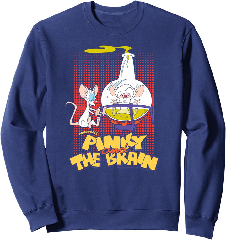 Pinky and the Brain Lab Flask Sweatshirt