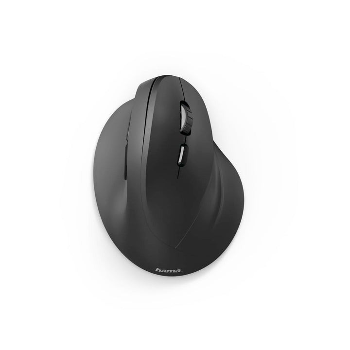 Hama kabellose Maus ergonomisch (Vertikale ohne Kabel für Rechtshänder, Wireless Funk-Maus mit optis