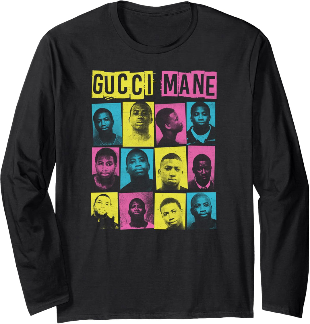 Gucci Mane Gucci Quadrate Langarmshirt