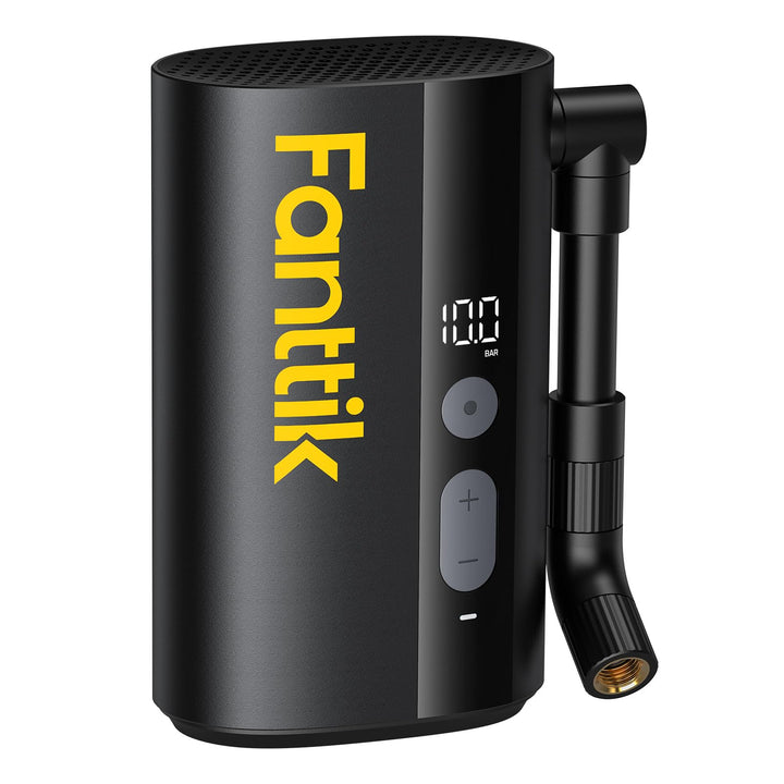 Fanttik X9 Ace Mini Fahrradpumpe, 10,3 Bar Tragbar Akku Fahrradpumpe | 10,3 Bar, 32s Schnellaufblasu