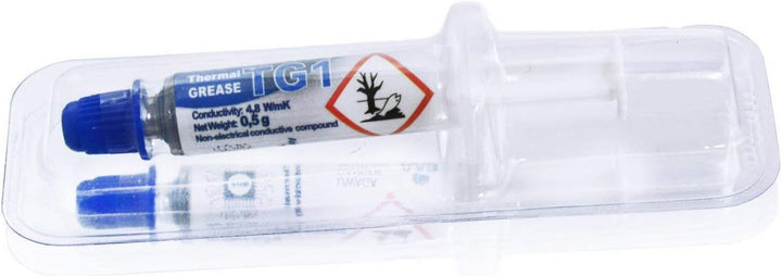 AABCOOLING Thermal Grease 1-0,5g - Wärmeleitpaste Silber - CPU-PC Kühler Prozessor, Laptop Cooler, W