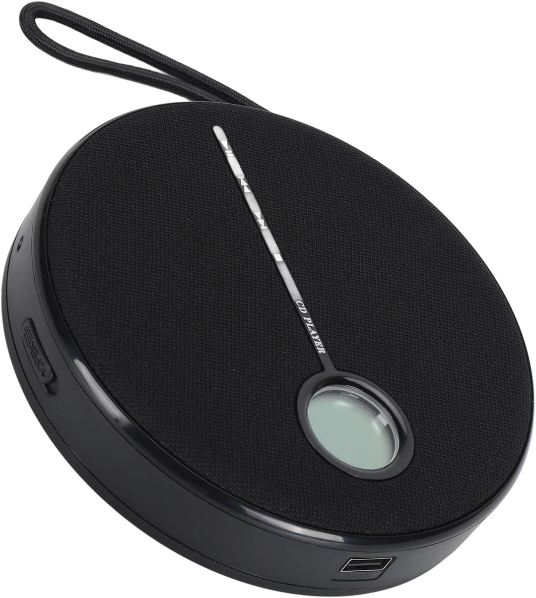 CD-Player, Tragbarer Bluetooth 5.0-CD-Musikplayer mit Wiederaufladbarem 2000-mAh-Akku, Aussenlautspr