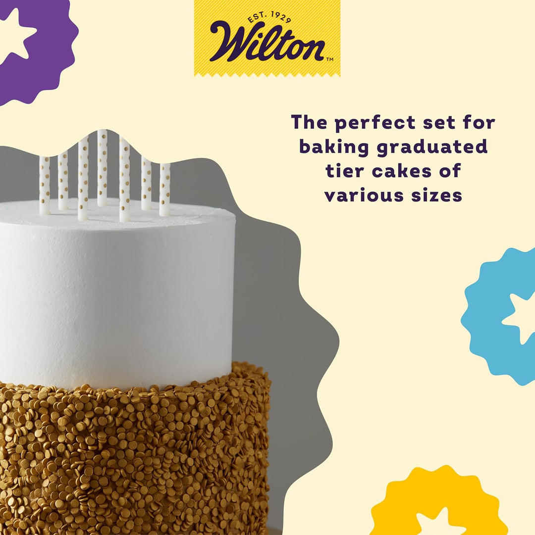 Wilton Backformen-Set rund 4-teilig 1 Length: 11, 1 Length: 11