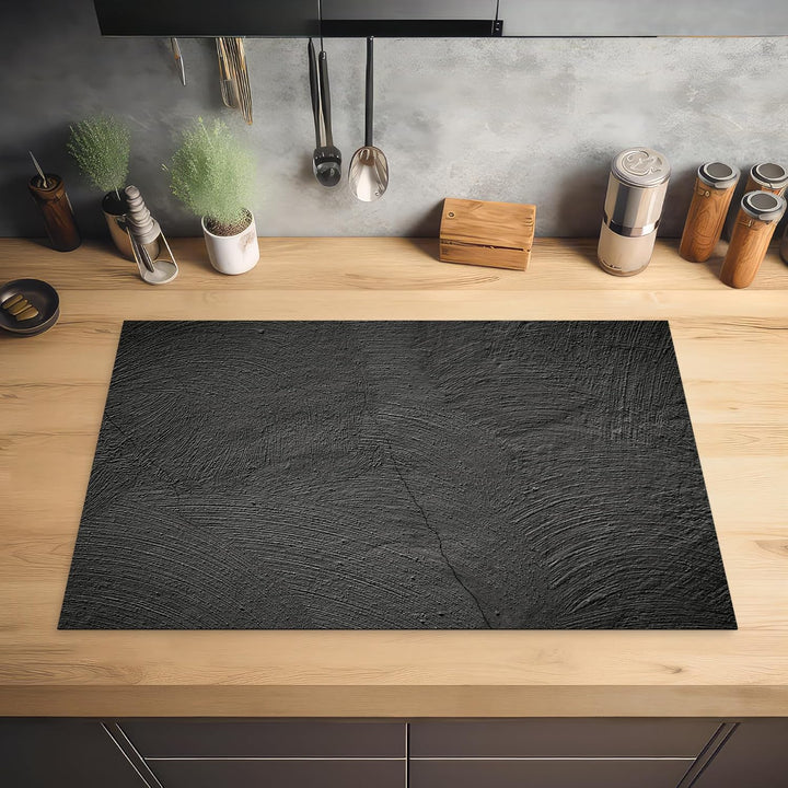 Herdabdeckplatte Einteilig Küche Herdabdeckung Induktionsfeld Ceranfeld Herdabdeckplatten Vinyl Matt