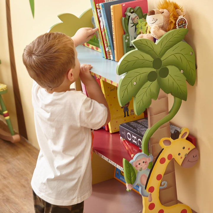 Kinderbücherregal Kinderregal Schlafzimmer Sunny Safari Fantasy Fields W-8268A