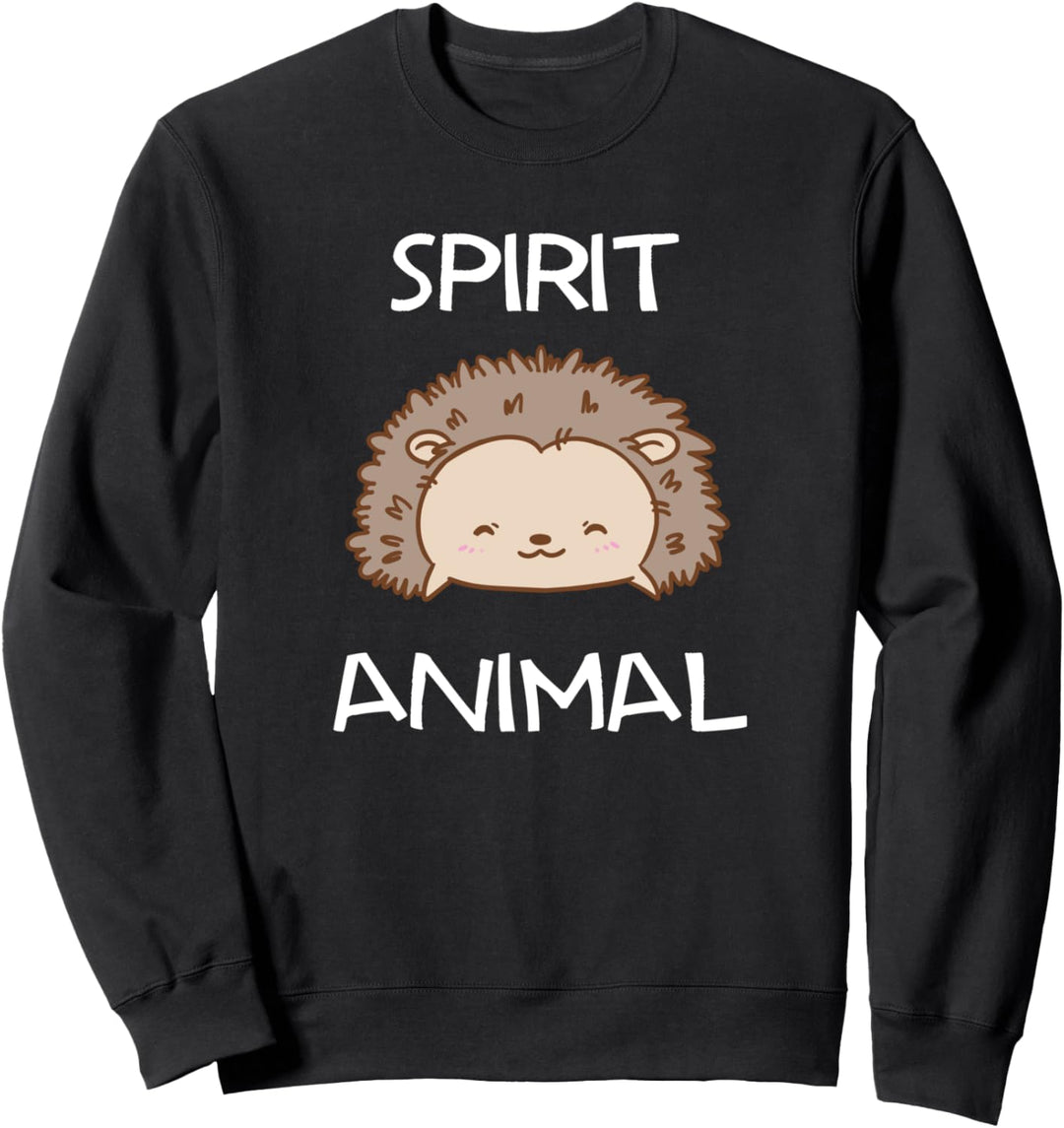 Igel niedliche Igel Kinder Geist Tier Junge Mädchen Sweatshirt