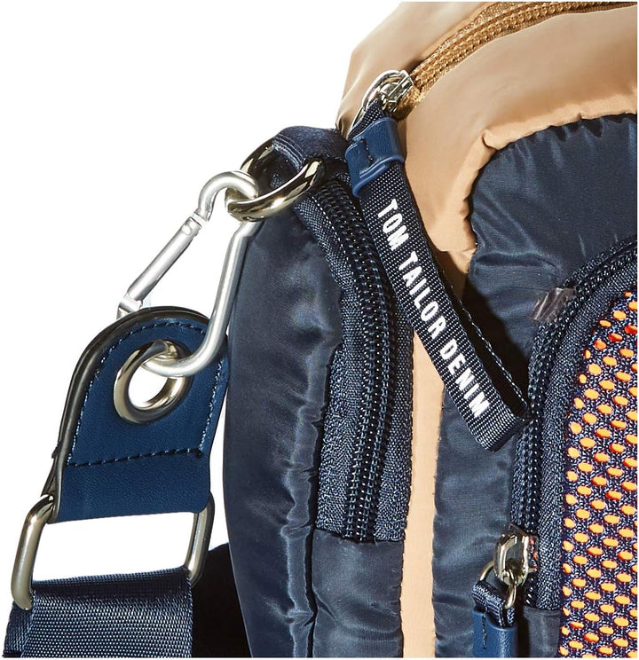 TOM TAILOR Damen Sandrine Cross Bag, M Mixed Blue, Mixed Blue