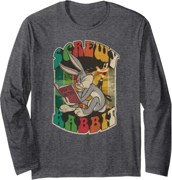 Looney Tunes Screwy Rabbit Langarmshirt