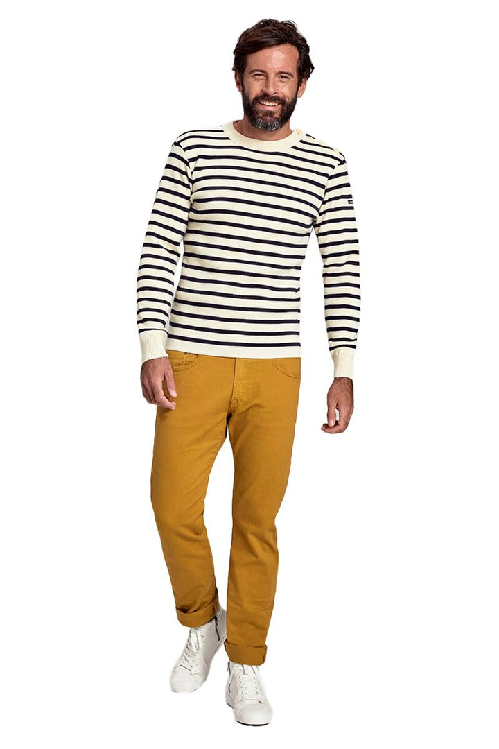 Armor Lux Herren Lougre Klassische Hose, Camel